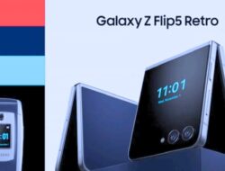 Samsung Rilis Galaxy Z Flip5 Retro Edisi Terbatas, Sebuah Ode untuk Era Flip Phone