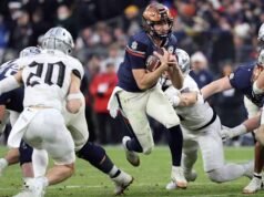 Horvath ke Heidenreich pada posisi ke-4 dan mencetak gol memimpin Angkatan Laut No. 22 meraih kemenangan 17-16 atas Angkatan Darat