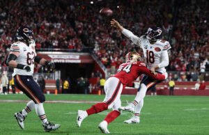 Kekalahan yang memilukan dari Bears dari 49ers membuat mereka kehilangan peluang untuk menjadi unggulan teratas di babak playoff NFC