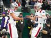 Patriots mendapatkan 5 umpan TD tertinggi dalam kariernya dari Maye dalam kemenangan 42-10 atas Jets, menangkan AFC East beberapa jam kemudian