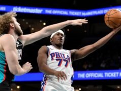 Rookie VJ Edgecombe menjatuhkan lemparan tiga angka dengan beberapa detik tersisa di perpanjangan waktu untuk memberi kemenangan 76ers atas Grizzlies