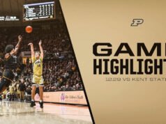 Sorotan: #5 Purdue 101, Negara Bagian Kent 60 | Bola Basket Putra Purdue – Pembuat Boiler Purdue