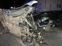 Kebun Anggur Kaysersberg. Tabrakan hebat: pengemudi terluka parah