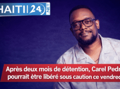 Setelah dua bulan ditahan, Carel Pedre bisa dibebaskan dengan jaminan Jumat iniBerita terbaru dari Haiti: Politik, Keamanan, Ekonomi, Budaya.