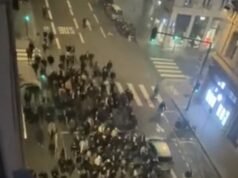 Kebijakan. Lyon, tempat terjadinya bentrokan rutin antara aktivis ultra-kiri dan ultra-kanan