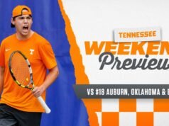 Pusat Tenis Putra: Tennessee vs. #18 Auburn, Oklahoma & Belmont