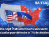 Tujuh belas negara bagian Amerika mengambil tindakan hukum untuk membela TPS Haiti Berita terbaru dari Haiti: Politik, Keamanan, Ekonomi, Budaya.