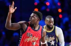 Anthony Edwards mengklaim penghargaan MVP, membawa Stars meraih kemenangan turnamen dalam NBA All-Star Game yang menghibur