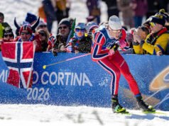 Klaebo dari Norwegia memenangkan medali emas ke-9 dalam ski lintas alam, mencetak rekor Olimpiade Musim Dingin