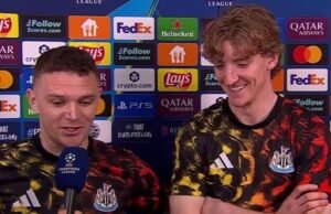 Anthony Gordon dan Kieran Trippier memecah keheningan setelah perselisihan Newcastle | Sepak Bola | Olahraga