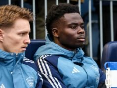 Susunan pemain Arsenal vs Tottenham sebagai keputusan dibuat pada Saka dan Odegaard | Sepak Bola | Olahraga