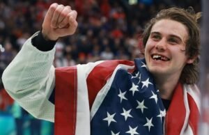 Bintang Olimpiade Musim Dingin yang berlumuran darah memecah keheningan karena kehilangan dua gigi untuk memenangkan emas | Lainnya | Olahraga