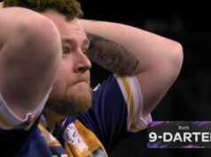 Josh Rock melakukan pukulan sembilan dart yang luar biasa di kandang sendiri dalam adegan liar | Lainnya | Olahraga