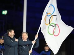 Kuali kembar Olimpiade Milan dan Cortina padam, menandakan berakhirnya Olimpiade Musim Dingin