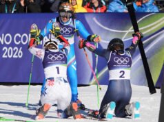 Brignone memenangkan slalom raksasa untuk medali emas ke-2 Olimpiade, Shiffrin finis di urutan ke-11