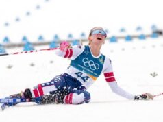 Jessie Diggins berjuang melawan cedera untuk meraih perunggu dalam balapan yang didominasi oleh Swedia di Milan Cortina Games