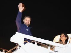 Vance berangkat ke luar negeri untuk Olimpiade Musim Dingin. Kemudian dia akan singgah di Armenia dan Azerbaijan