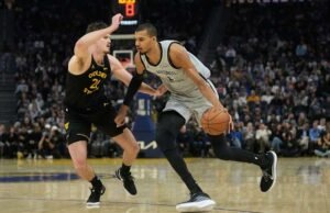 Fox dan Wembanyama memimpin Spurs melewati Warriors 126-113 untuk kemenangan keenam berturut-turut