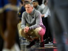 Dusty May membuat bola basket Michigan tetap fokus setelah memenangkan gelar Sepuluh Besar