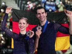 Bagaimana bintang skating Olimpiade kelahiran Rusia menjadi penantang medali bagi Jerman