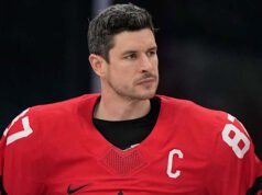 Kapten penguin Sidney Crosby ditempatkan di cadangan cedera setelah terluka di Olimpiade