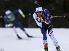 Pertandingan Olimpiade Milan-Cortina 2026: di biathlon, Quentin Fillon Maillet menang dalam sprint dan membawa pulang emas