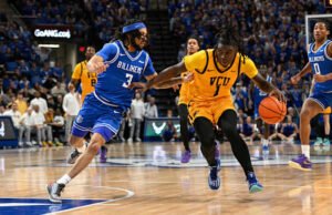 Pertarungan Atlantik 10 antara No. 18 Saint Louis, VCU diakhiri dengan saling dorong, pembersihan bangku