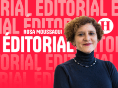 Fasisme tidak pernah maju tanpa kekerasan – Editorial oleh Rosa Moussaoui – 26 Februari 2026