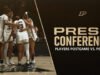 Konferensi Pers Pemain Pasca Pertandingan vs. Penn State | Bola Basket Wanita Purdue – Pembuat Boiler Purdue