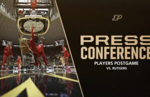 Konferensi Pers Pasca Pertandingan Tara Daye dan Kiki Smith vs.Rutgers | Bola Basket Wanita Purdue – Pembuat Boiler Purdue