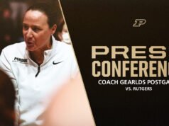Konferensi Pers Pasca Pertandingan Pelatih Katie Gearlds vs.Rutgers | Bola Basket Wanita Purdue – Pembuat Boiler Purdue