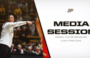 Sesi Media Katie Gearlds vs Iowa | Bola Basket Wanita Purdue – Pembuat Boiler Purdue
