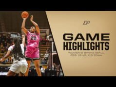 Sorotan Purdue vs. #13 Iowa – Pembuat Boiler Purdue