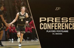Konferensi Pers Pemain Pasca Pertandingan vs. Indiana | Bola Basket Putra Purdue – Pembuat Boiler Purdue