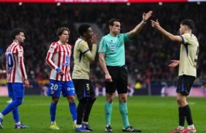 Barcelona akan mengajukan keluhan resmi ke RFEF atas gol yang dianulir vs Atletico besok