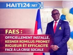 FAES: resmi dilantik, Kesner Romilus menjanjikan ketelitian dan efisiensi dalam menghadapi krisis sosialBerita terbaru dari Haiti: Politik, Keamanan, Ekonomi, Budaya.