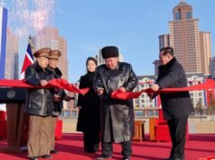 Korea Utara: Kim Jong-un meresmikan perumahan bagi keluarga tentara yang tewas bersama Rusia