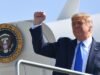 Merah, putih, biru tua dan emas… Air Force One akan dicat ulang dengan warna favorit Donald Trump