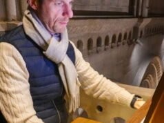 Strasbourg. Organis Paris Olivier Penin mencatat organ gereja biara Dominika