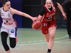 Bola basket. Kuarter terakhir yang fatal… SIG putri terlalu adil melawan Nice