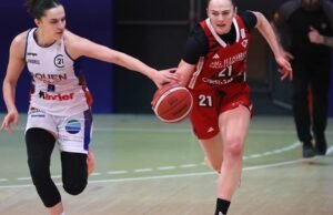 Bola basket. Kuarter terakhir yang fatal… SIG putri terlalu adil melawan Nice