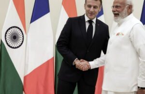 Kebijakan. Di Bombay, Emmanuel Macron menyambut baik “percepatan luar biasa” hubungan dengan India