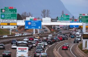 Lalu lintas. Sudah ada kemacetan lalu lintas di A43 antara Lyon dan Chambery… Ikuti situasi lalu lintas
