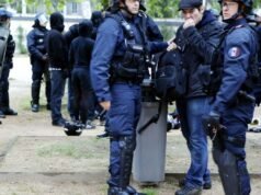 unjuk rasa anti-fasis di Rennes, Lyon dengan pengamanan ketat