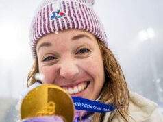Olimpiade Musim Dingin 2026 – Biathlon. Océane Michelon, juara start massal Olimpiade: “Saya tidak membatasi diri saya”