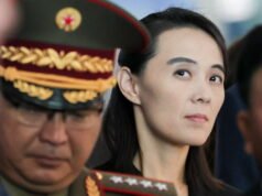 Korea Utara. Kim Yo Jong, saudara perempuan Kim Jong Un yang berpengaruh, dipromosikan oleh partai