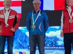 Ranspach. André Grob, pria berusia delapan tahun yang tak kenal lelah, menuai emas di lereng ski