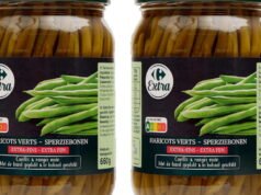 Konsumsi. Gelas dalam kacang hijau: Carrefour mengingatkan stoples