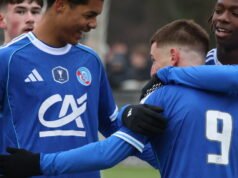 kemiringan naik untuk Racing Club dari Strasbourg ke Montpellier