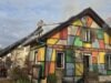 Strasbourg. Rumah Warga Neudorf terbakar